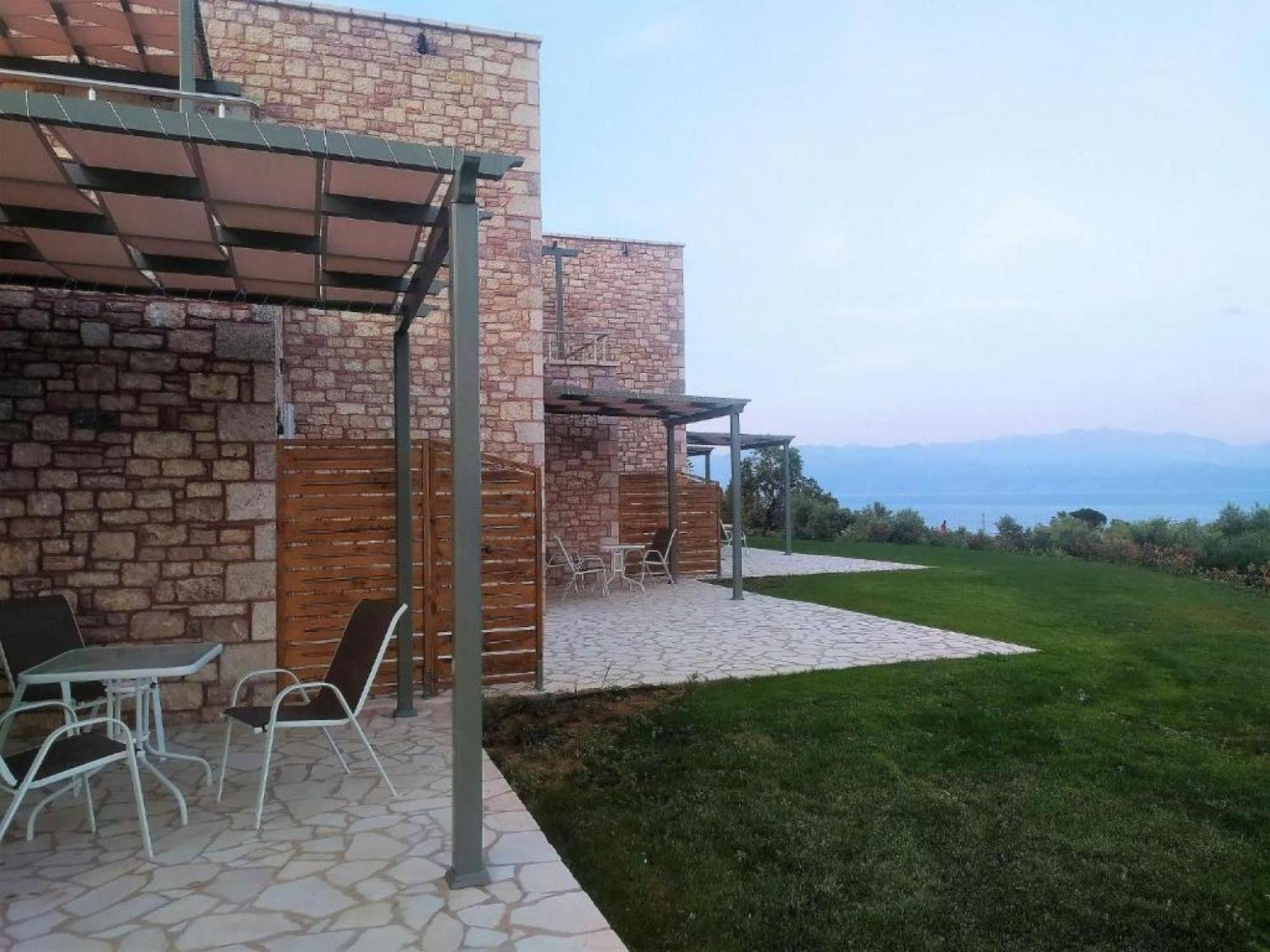 Stone Bay Houses In Messinia Kalamaki Beach Area كراني المظهر الخارجي الصورة